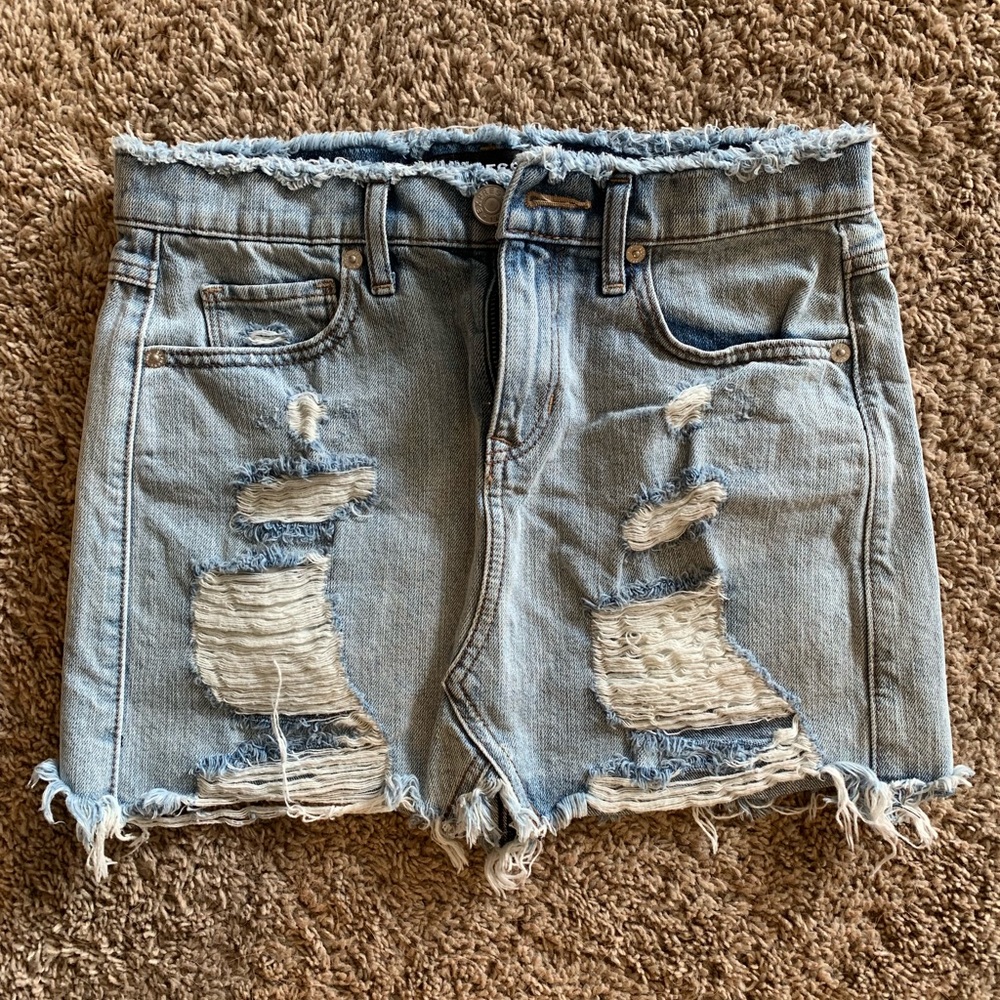 Express Denim Skirt Size 0